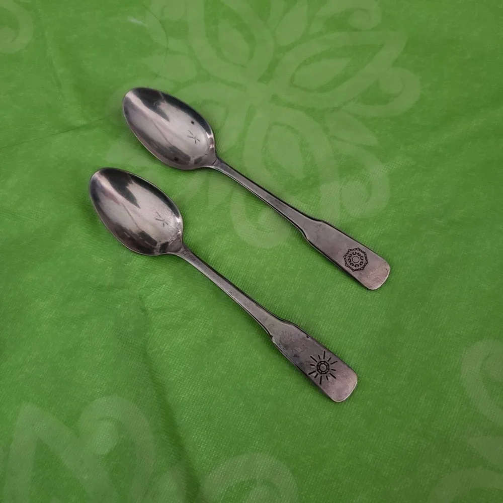 International S. Co Demitasse Spoons Silver Plate – Triple Plate 4 -1/2” L